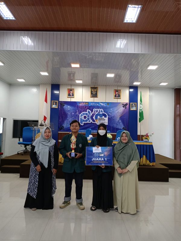 SELAMAT DAN SUKSES MAHASISWA PRODI TEKNIK MESIN MERAIH JUARA I KOMPETISI PROPOSAL PKM TAHUN 2024 TINGKAT UNIVERSITAS MUHAMMADIYAH METRO