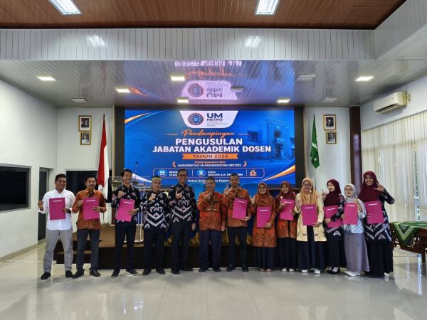 Staf Fakultas Teknik UM Metro Hadiri Pendampingan Pengusulan Jabatan Akademik Dosen