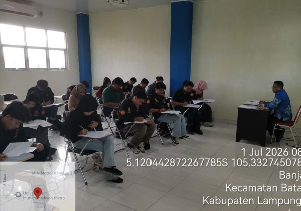 Ruang Ujian Jadi Medan Pembuktian, Mahasiswa Teknik UM Metro Tunjukkan Kesiapan